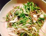 簡単☆もずくと豆苗⁈のチヂミ作り方4写真