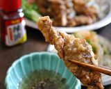【レバー揚げ】 with サッパリもやし作り方13写真