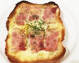 朝食 チーズエッグトースト作り方5写真