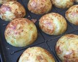 洋風たこ焼き ベルキューブとウインナー作り方3写真