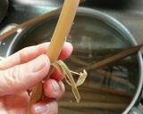 手が汚れない蕗の下茹で方法作り方4写真