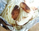 簡単！きのこいろいろチーズでホイル焼き作り方2写真