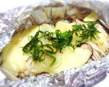 簡単！きのこいろいろチーズでホイル焼き作り方3写真