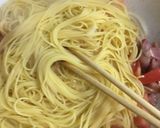 フレッシュトマト入りのスパゲッティ作り方4写真