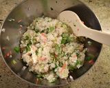 薬味入り酢飯で♡鮭フレークのおにぎらず♪作り方1写真