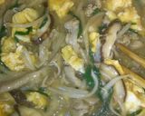 お野菜たっぷり♡和風味噌あんかけ肉めん作り方5写真