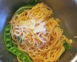 筍入り明太子スパゲッティ作り方4写真