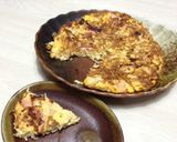簡単もやし&卵&ハム&チーズ焼き作り方6写真