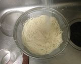簡単☆変り肉そぼろでぶっかけ温素麺作り方3写真