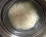 簡単☆変り肉そぼろでぶっかけ温素麺作り方4写真