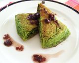 朝食おやつに^^抹茶香る和風パンケーキ☆作り方6写真