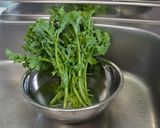 どうし菜のスパゲティー作り方1写真