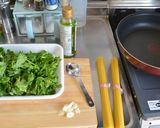 どうし菜のスパゲティー作り方3写真