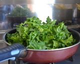 どうし菜のスパゲティー作り方6写真