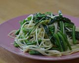 どうし菜のスパゲティー作り方9写真