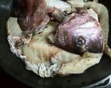 鯛のアラ丼☺作り方1写真