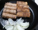 厚揚げの豚肉巻き作り方5写真