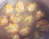 超美味しい★鶏肉団子のあんかけスープ★作り方6写真
