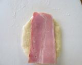 中種法でハムマヨロール作り方5写真