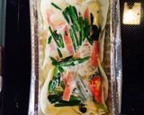 ほうれん草ベーコンのキッシュ〜餃子の皮〜作り方4写真