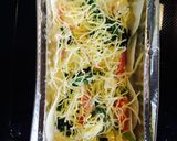 ほうれん草ベーコンのキッシュ〜餃子の皮〜作り方5写真