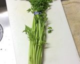 野菜ソムリエの春セリと筍の炊き合わせ作り方1写真