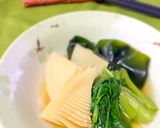 野菜ソムリエの春セリと筍の炊き合わせ作り方3写真