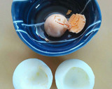 お弁当に♪ゆで卵の柚子胡椒マヨ作り方3写真