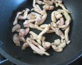 鶏肉と筍とピーマンのピリ辛炒め作り方4写真