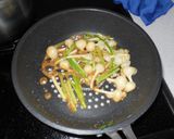 のびる（のびろ）の酢味噌炒め作り方4写真