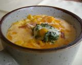 簡単☆カップスープの素で洋風茶碗蒸し作り方5写真