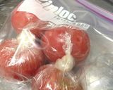 【家庭で冷凍】トマト〜スープや冷製パスタ作り方6写真
