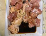 刺身醤油でつくる唐揚げ作り方1写真