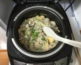 コシアブラ(漉油)の炊き込み御飯作り方4写真