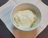 ホロホロ鶏もも肉の山かけうどん作り方11写真