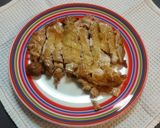 ホロホロ鶏もも肉の山かけうどん作り方9写真