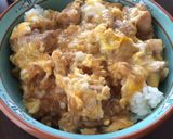 とろふわ〜!揚げ玉親子丼作り方5写真