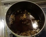 ホロホロ鶏もも肉の山かけうどん作り方12写真