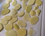 ヘルシーおかず：じゃがいもチップス作り方1写真