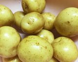 実は新じゃが（笑）なんちゃってタコ焼き☆作り方1写真