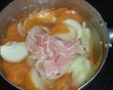簡単で満足感のある肉豆腐うどん1作り方4写真