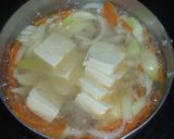 簡単で満足感のある肉豆腐うどん1作り方5写真