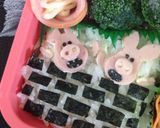 キャラ弁 ひつじのショーンパート3作り方5写真