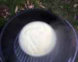 ダッチオーブンでスフレチーズケーキ♪作り方10写真