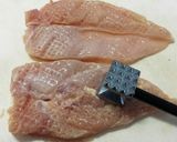 節約☆むね肉のチキンカツだけどソテー作り方2写真