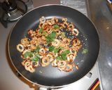大葉とちくわの楽チンごま油炒め作り方3写真