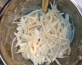 新玉ねぎのマヨポンスライスごま風味作り方2写真