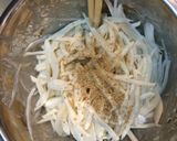 新玉ねぎのマヨポンスライスごま風味作り方3写真