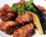 豚小間肉のカリフワ竜田揚げ♪作り方6写真
