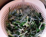 モヤシとほうれん草のサラダ風作り方3写真